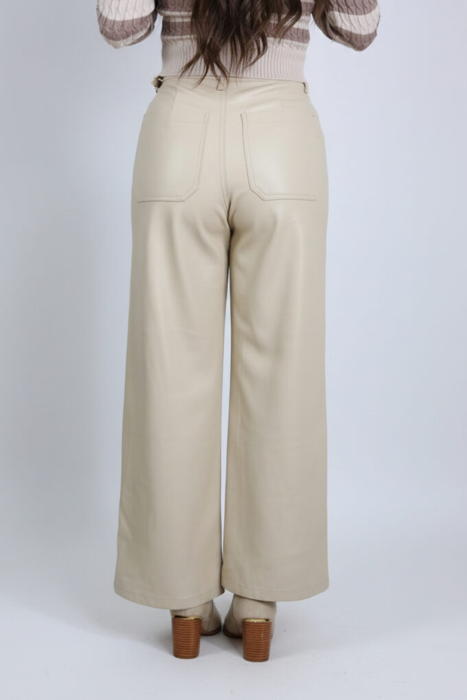 Pantalon Polipiel Cropped