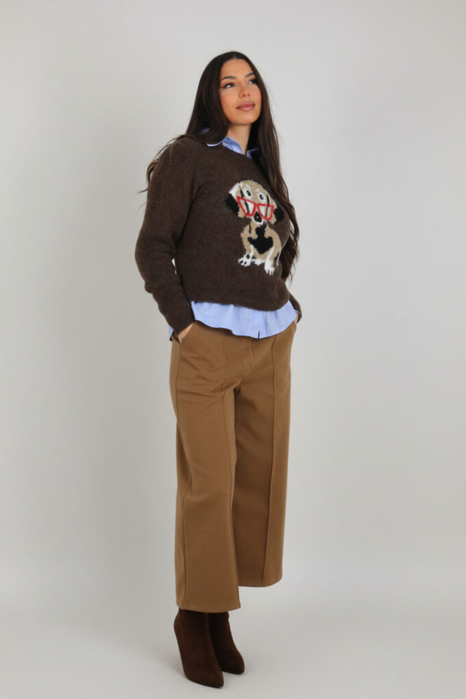 Pantalon Paño Cinturón