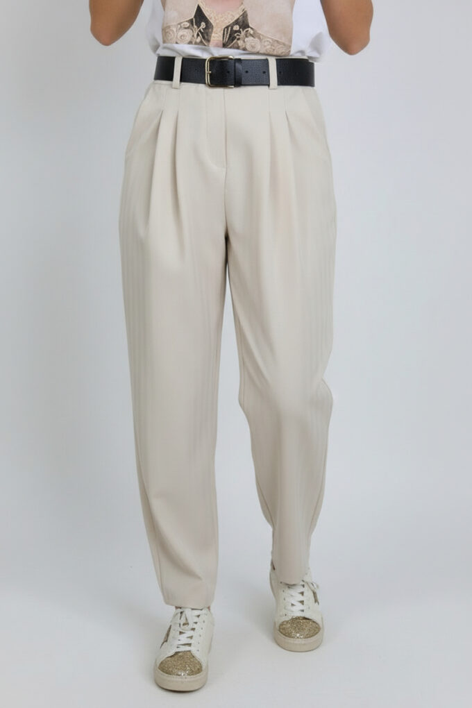 Pantalon Pinzas Cinturón