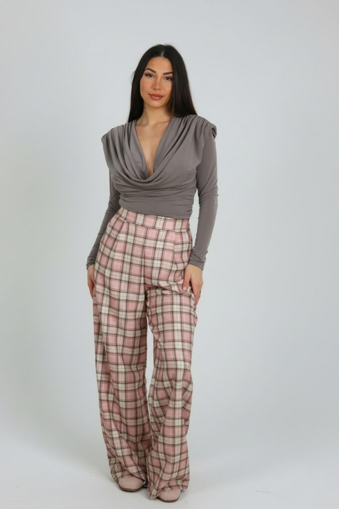 Blusa Hombreras Pliegues