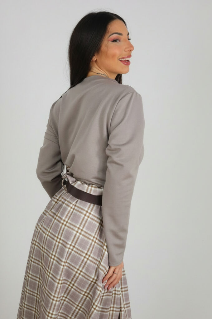 Vestido Largo Cinturón