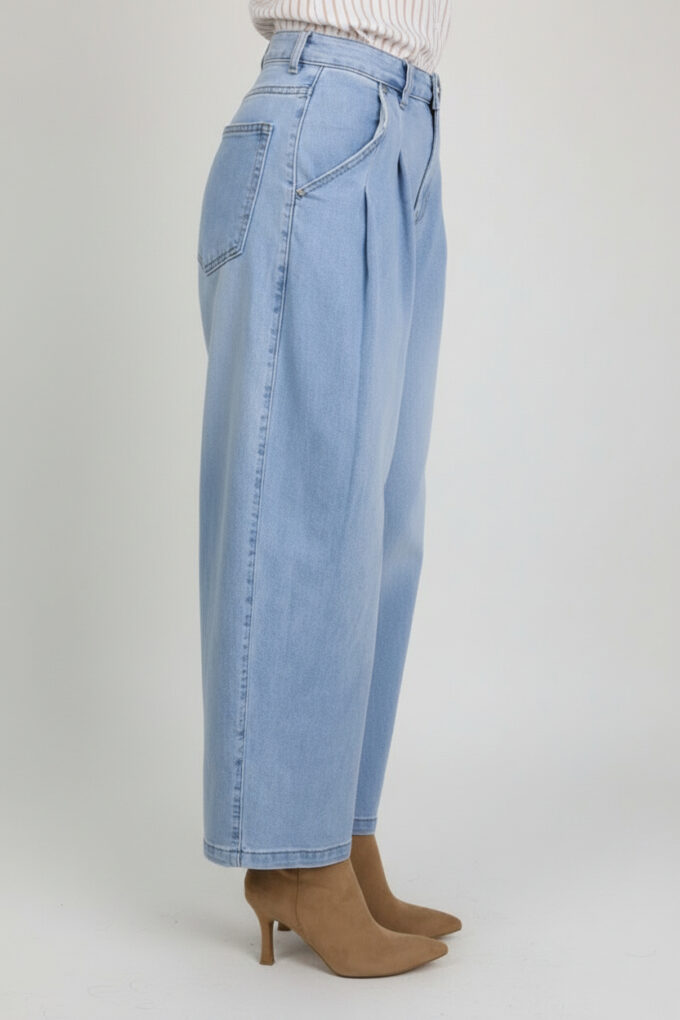 Vaquero Cropped Pinzas