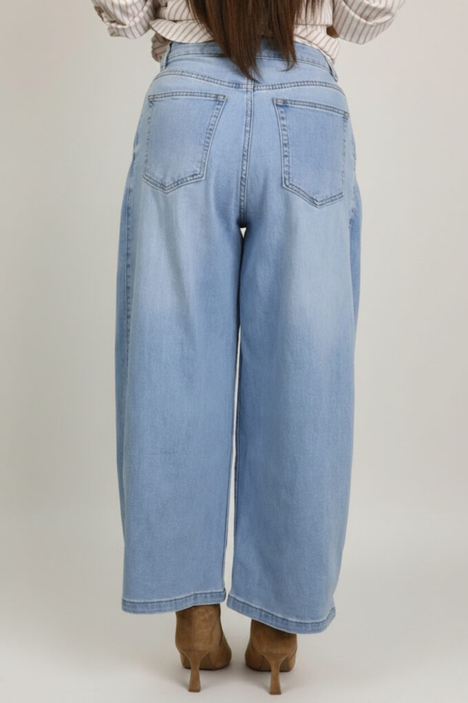Vaquero Cropped Pinzas