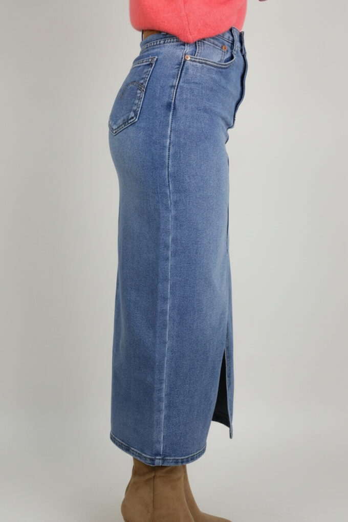 Falda Vaquera Midi