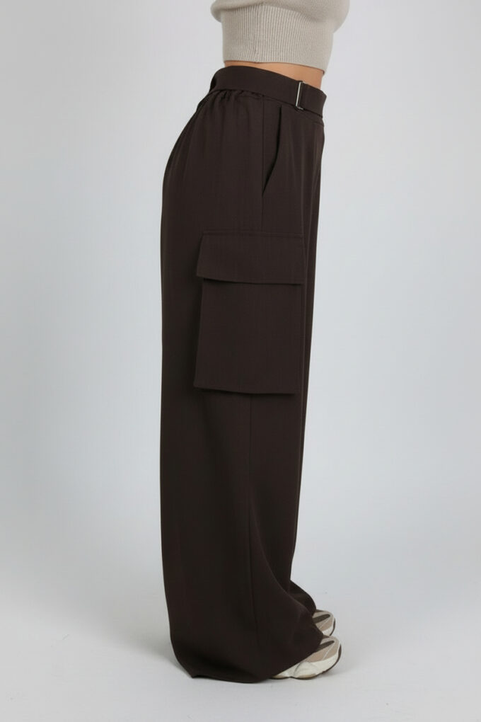 Pantalon Cargo Pinza Superpuesta