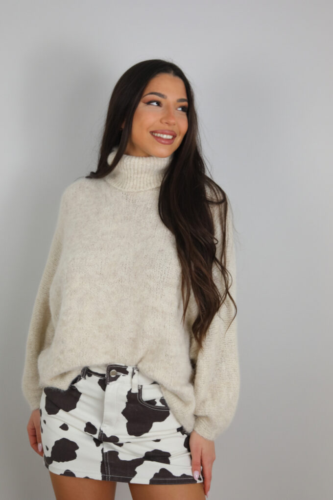 Jersey Pelitos Cuello Vuelto