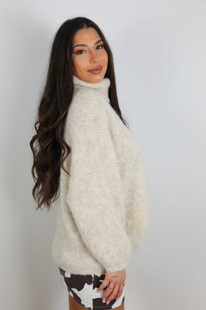 Jersey Pelitos Cuello Vuelto