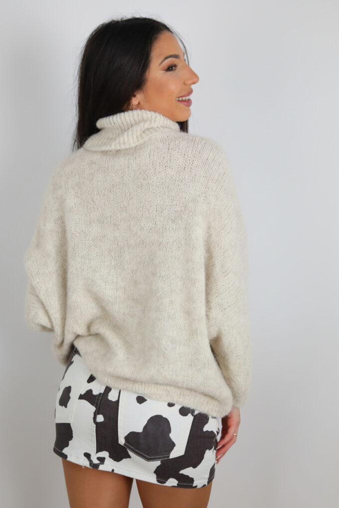 Jersey Pelitos Cuello Vuelto