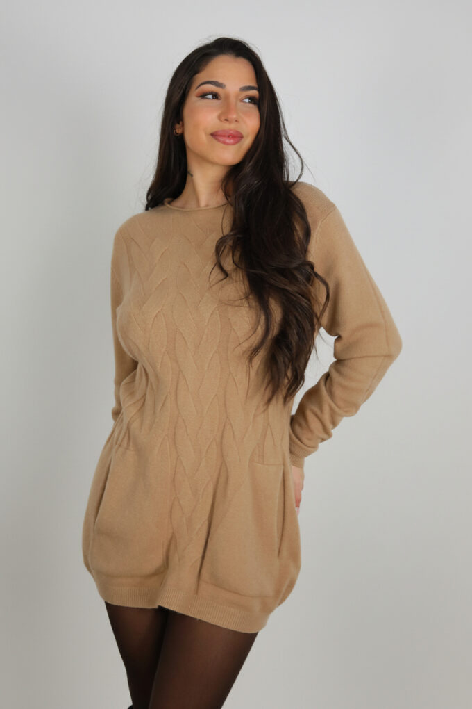 Vestido Punto Bolsillos