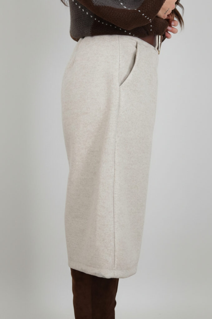 Bermuda Paño Cinturón