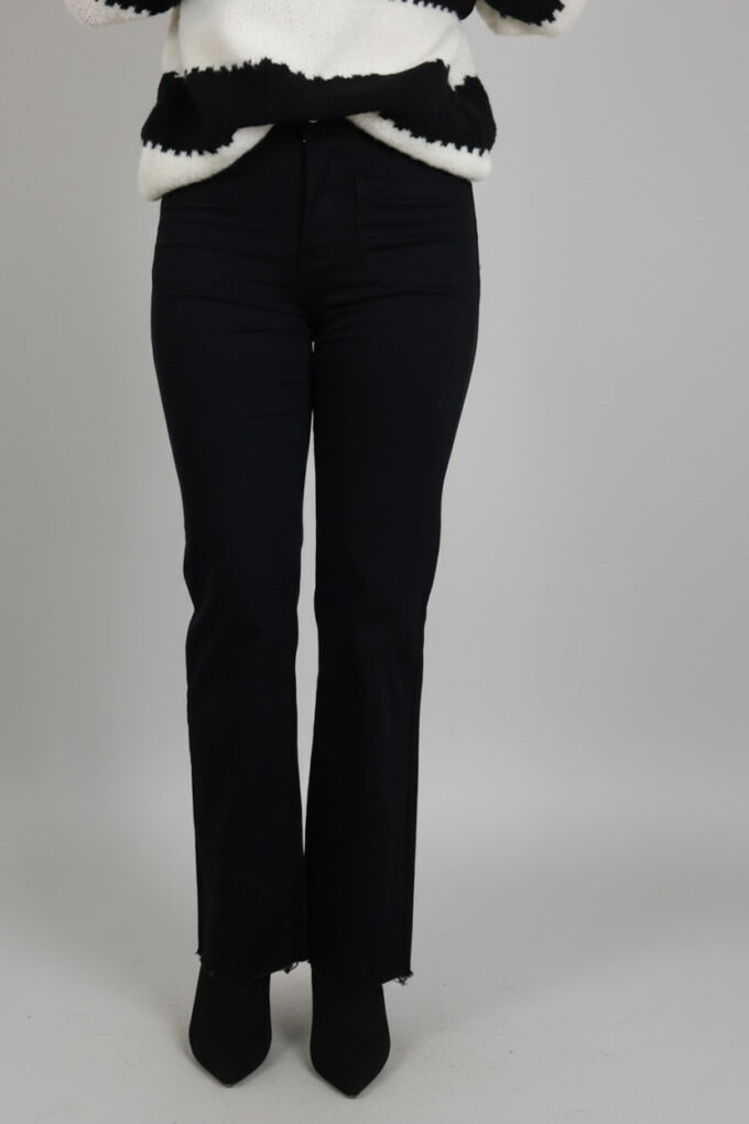 Vaquero Cropped Bolsillos