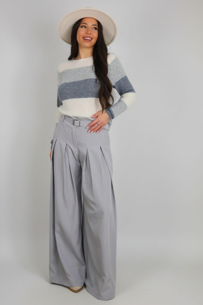 Pantalon Pinzas Cinturón