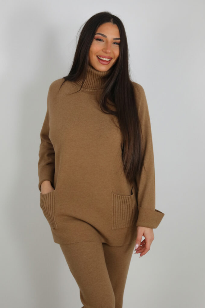 Conjunto Punto Cuello Vuelto