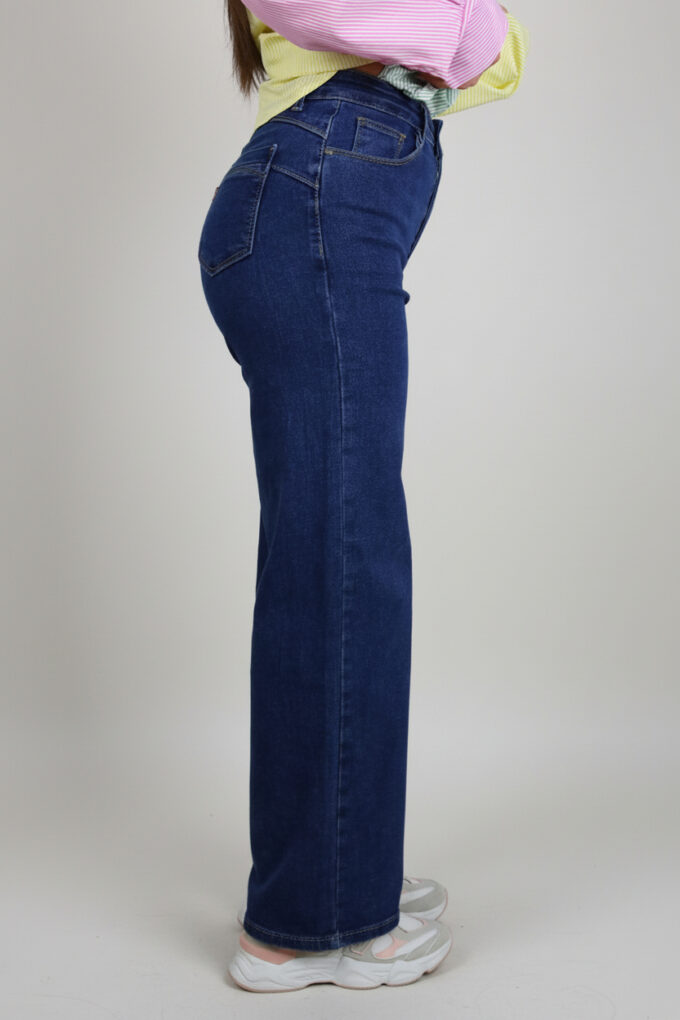 Vaquero Push Up Wide Leg