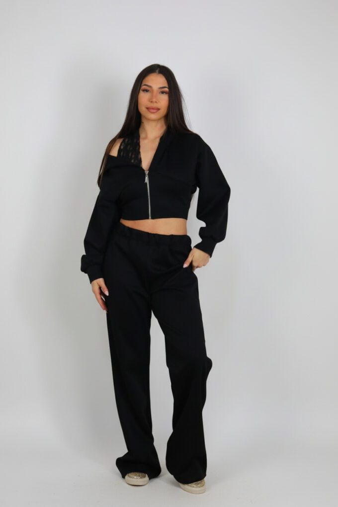 Conjunto Sport Con Encaje