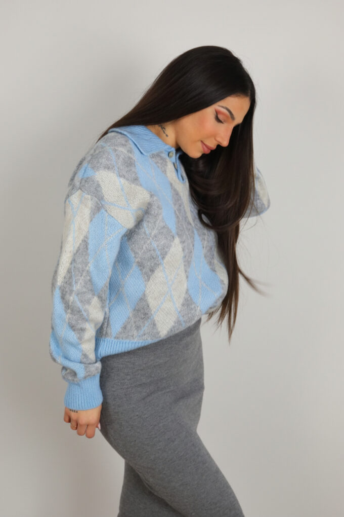 Jersey Rombos Cuello