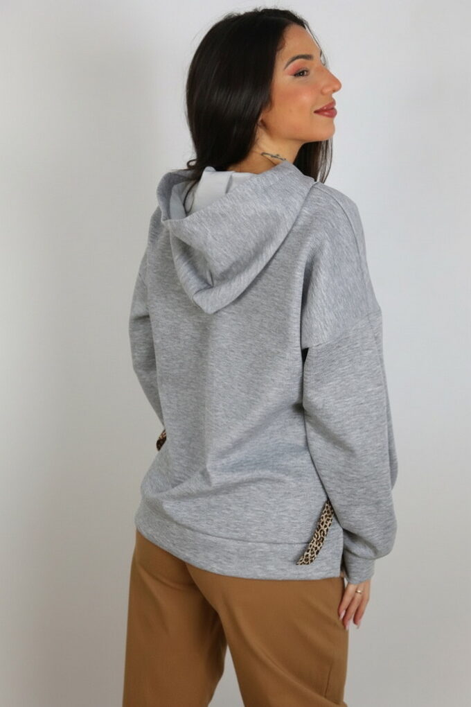 Sudadera Cordones Print