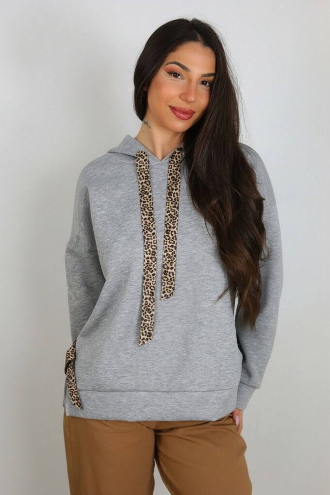 Sudadera Cordones Print