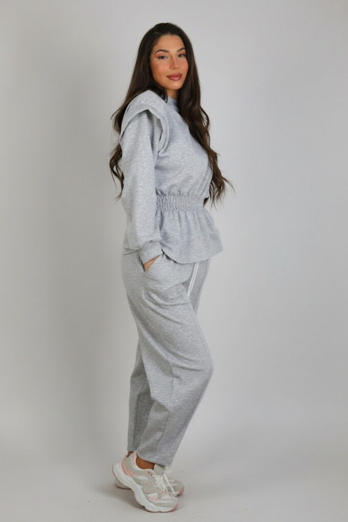 Conjunto Sudadera Fruncida