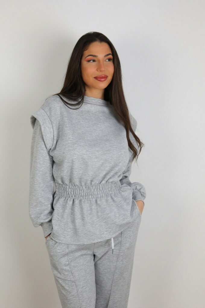 Conjunto Sudadera Fruncida