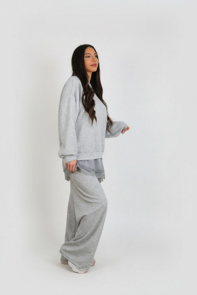 Conjunto Sport Con Encaje