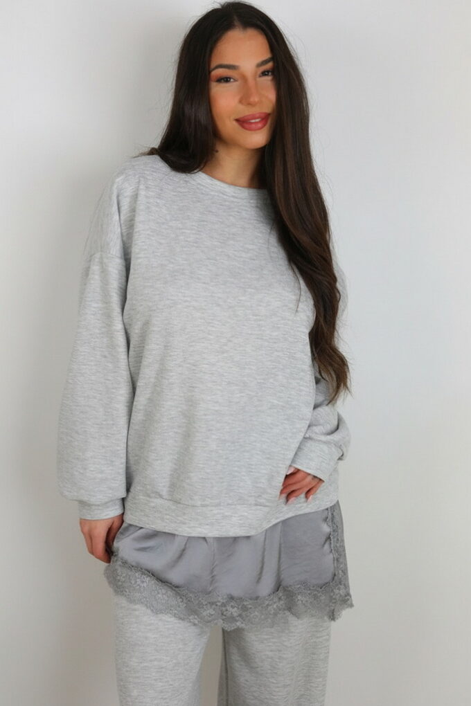 Conjunto Sport Con Encaje