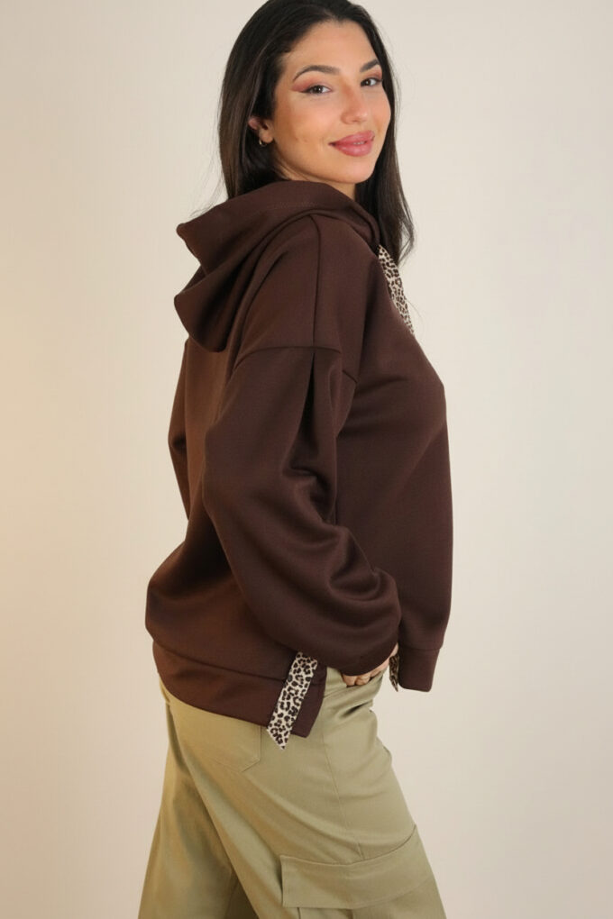 Sudadera Cordones Print