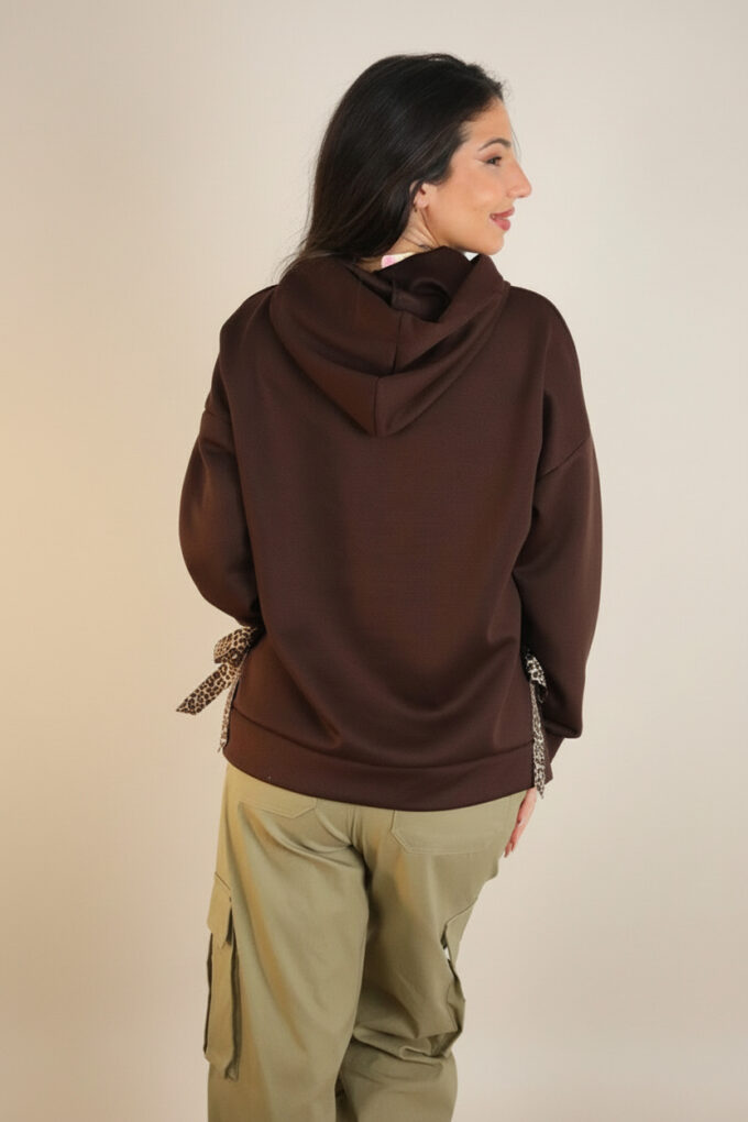 Sudadera Cordones Print