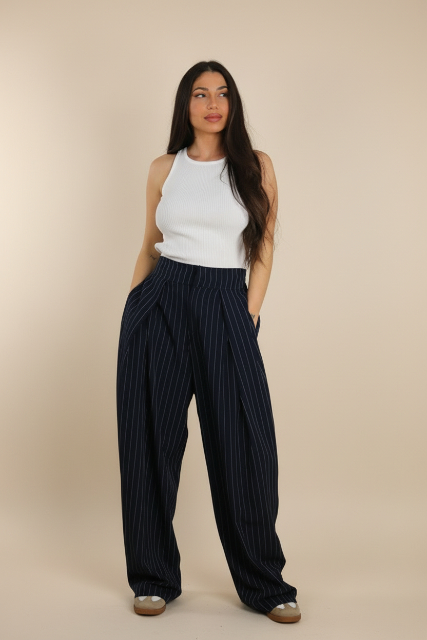 Pantalon Pinzas Raya Diplomática - Imagen 2