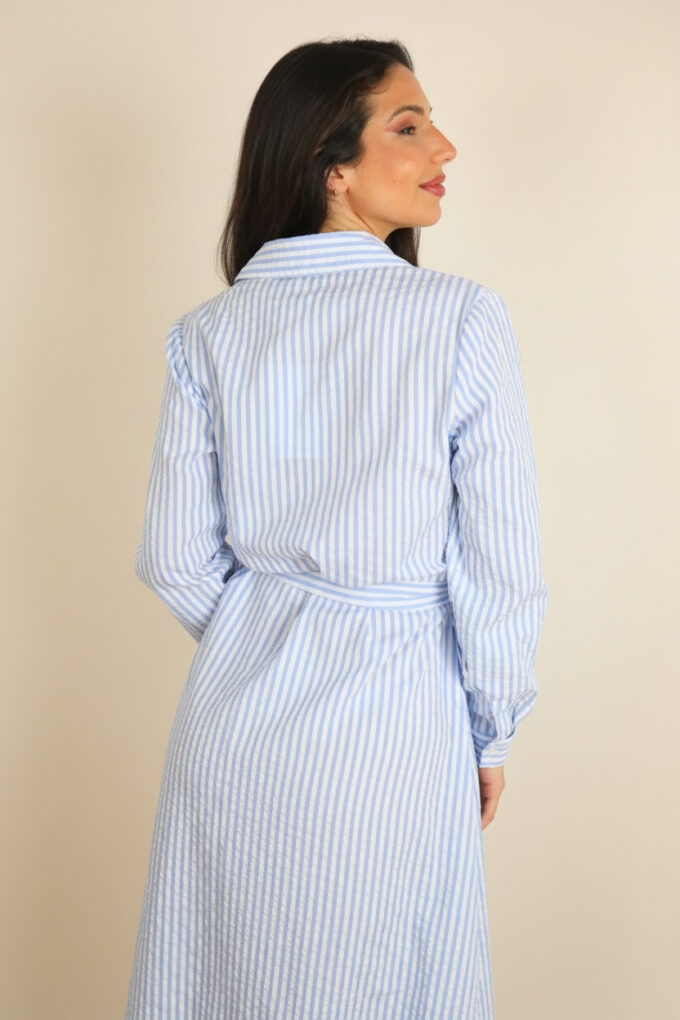 Vestido Camisero Rayas