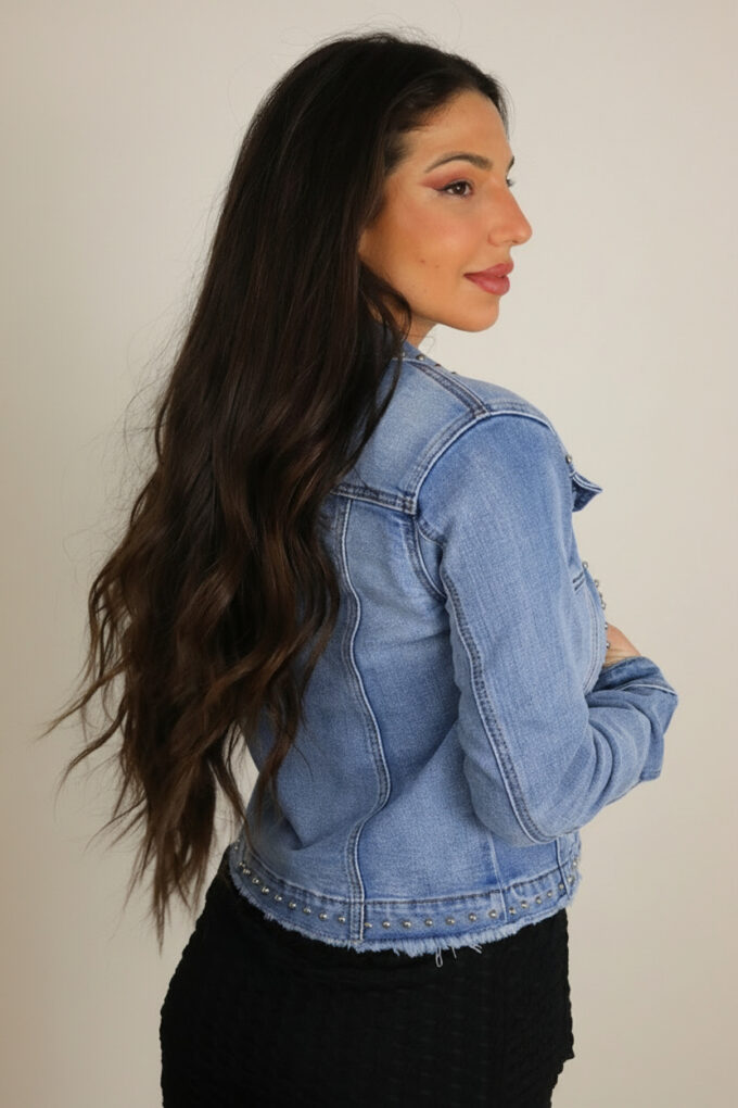 Chaqueta Vaquera Tachuelas