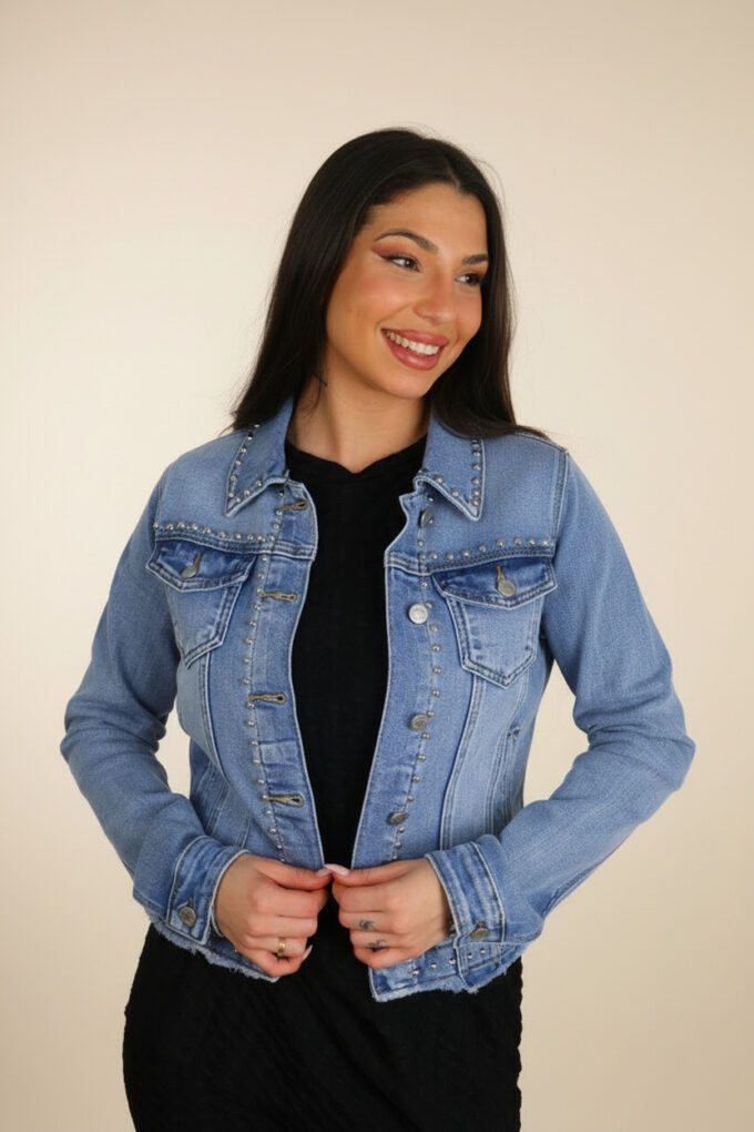 Chaqueta Vaquera Tachuelas