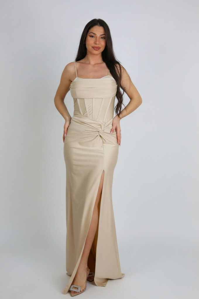 Vestido Corsé Pliegues