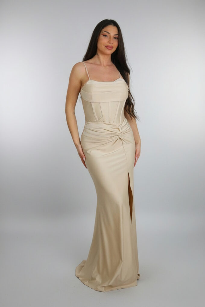 Vestido Corsé Pliegues