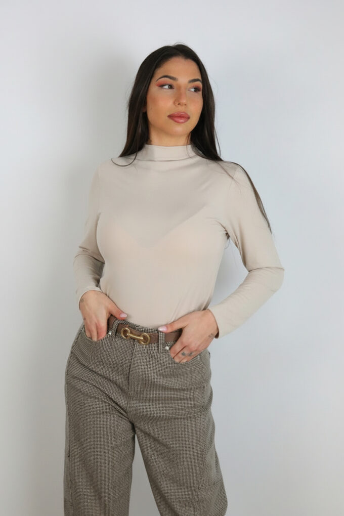 Camiseta Básic Cuello Medio