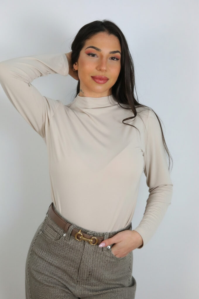 Camiseta Básic Cuello Medio