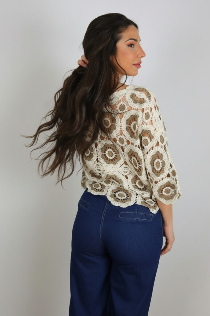 Blusa Croché