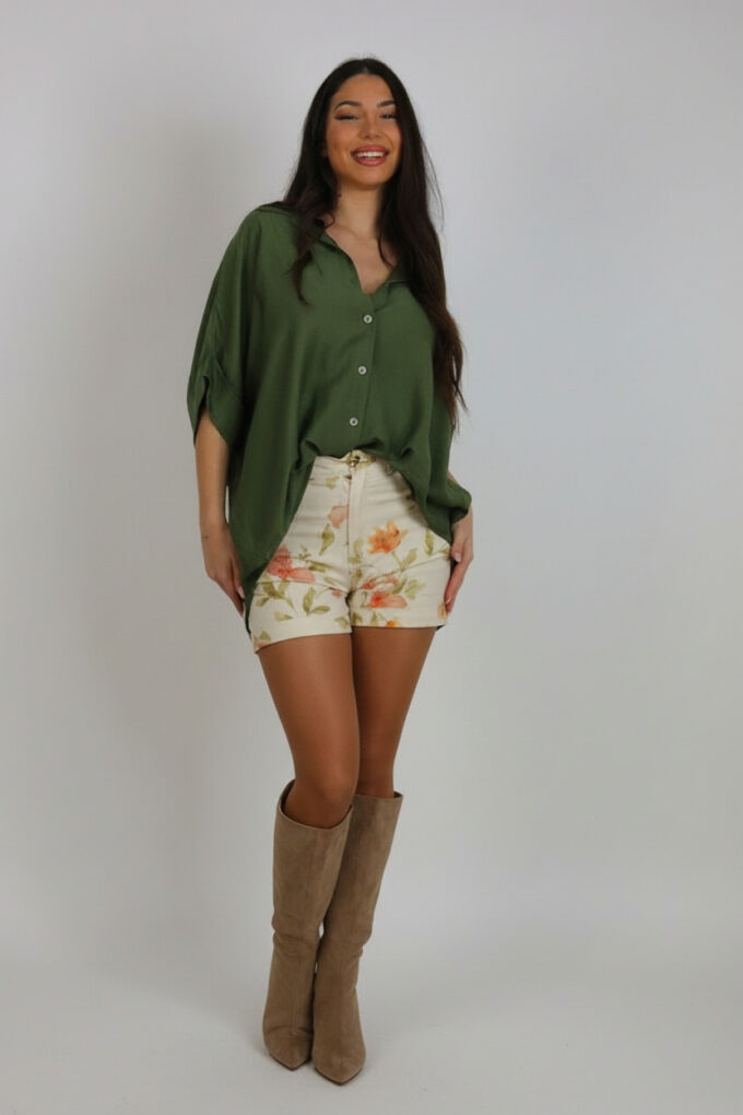 Short Vaquero Estampado