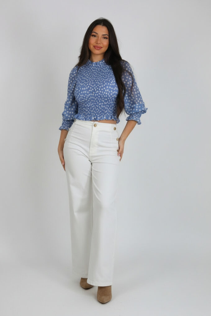 Vaquero Tiro Alto Botones