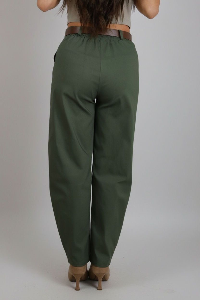 Pantalon Balloon Cinturón - Imagen 25