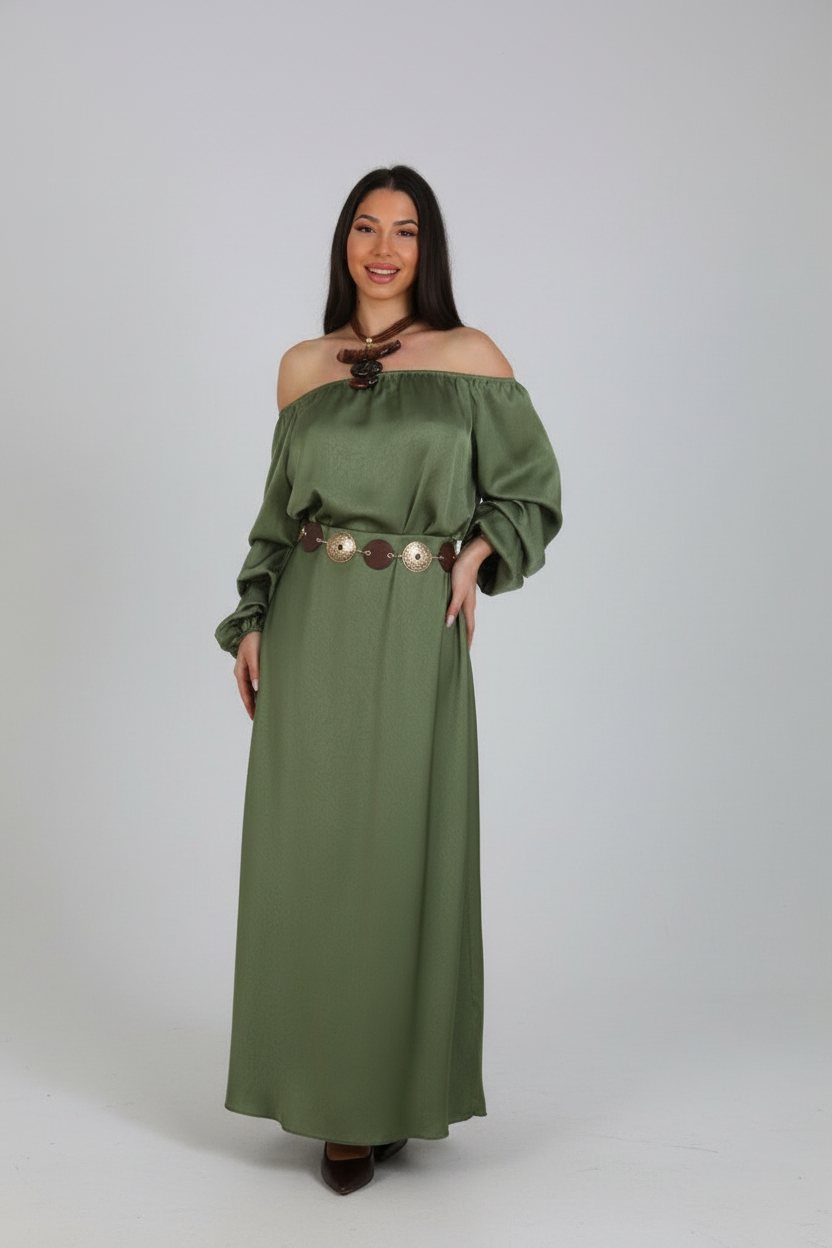 Falda Larga Satén - Imagen 2