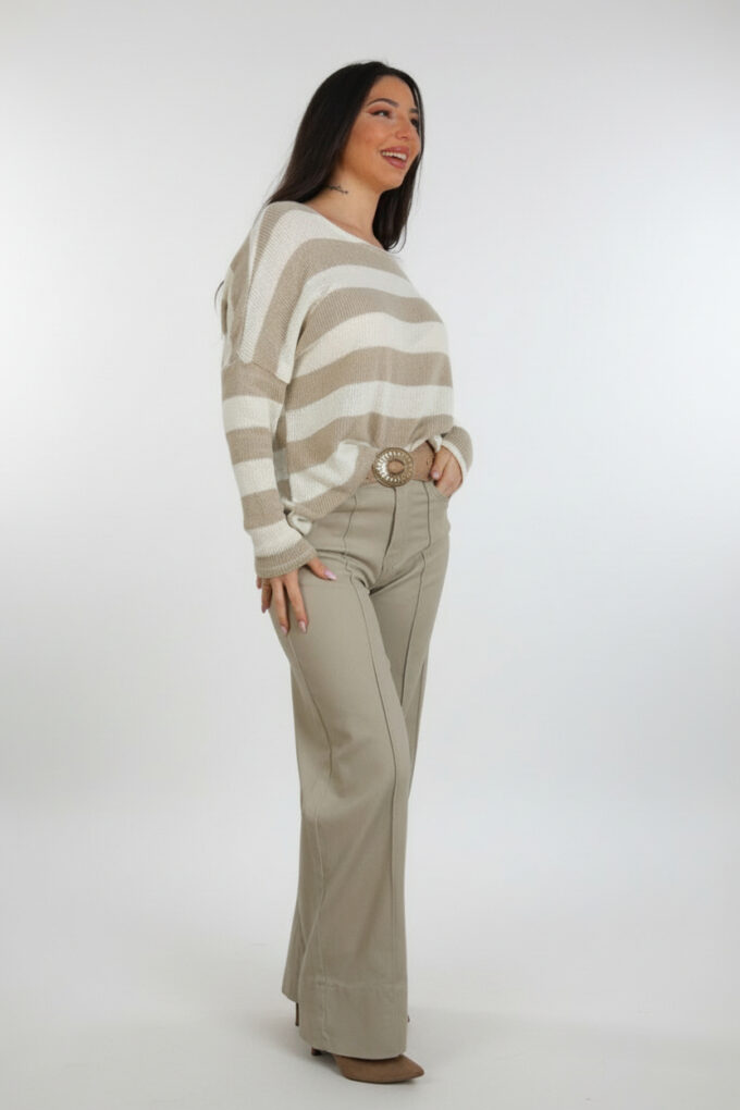 Vaquero Wide Leg Costura