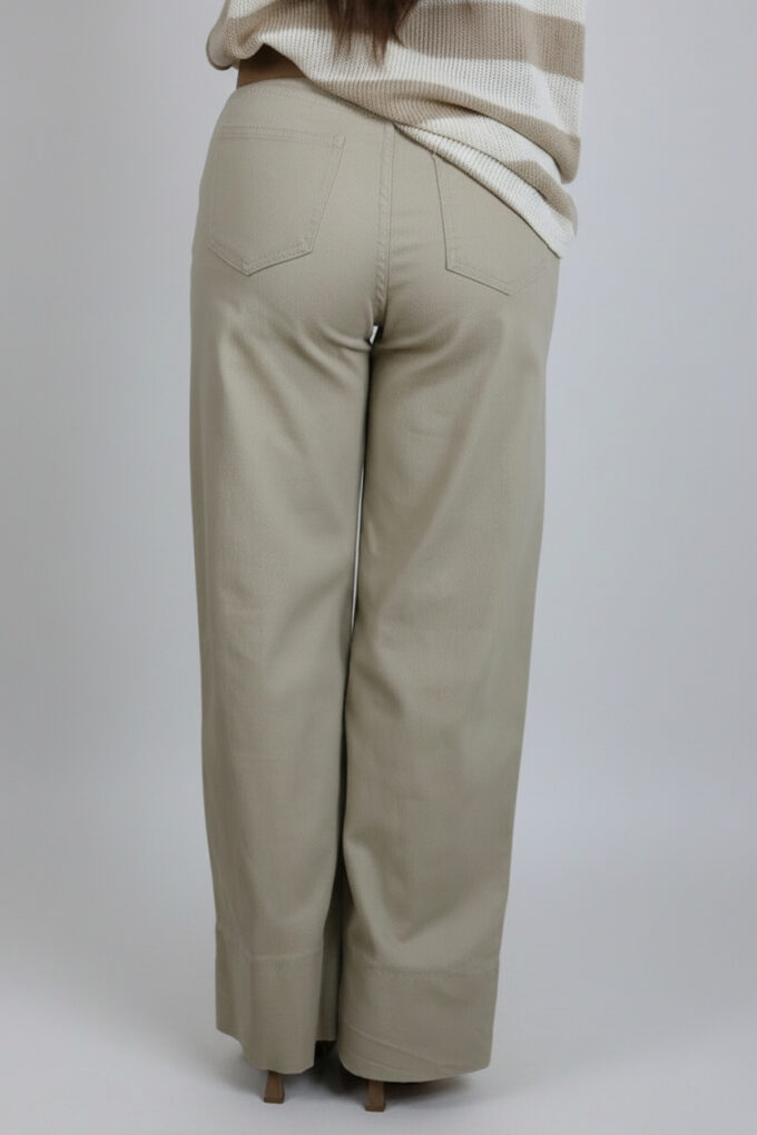 Vaquero Wide Leg Costura