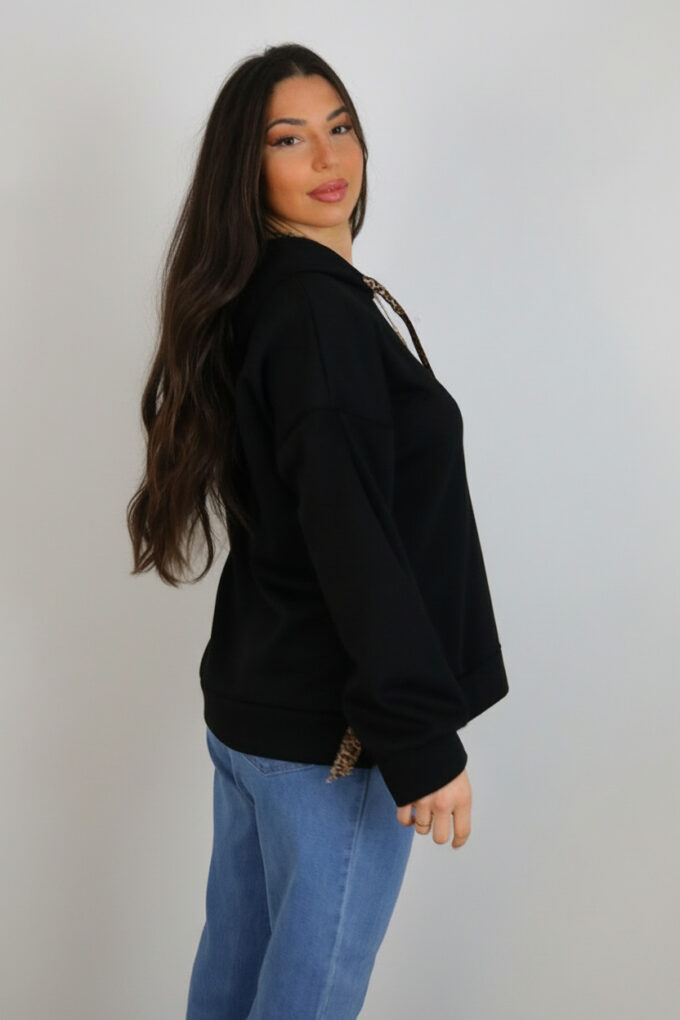 Sudadera Cordones Print