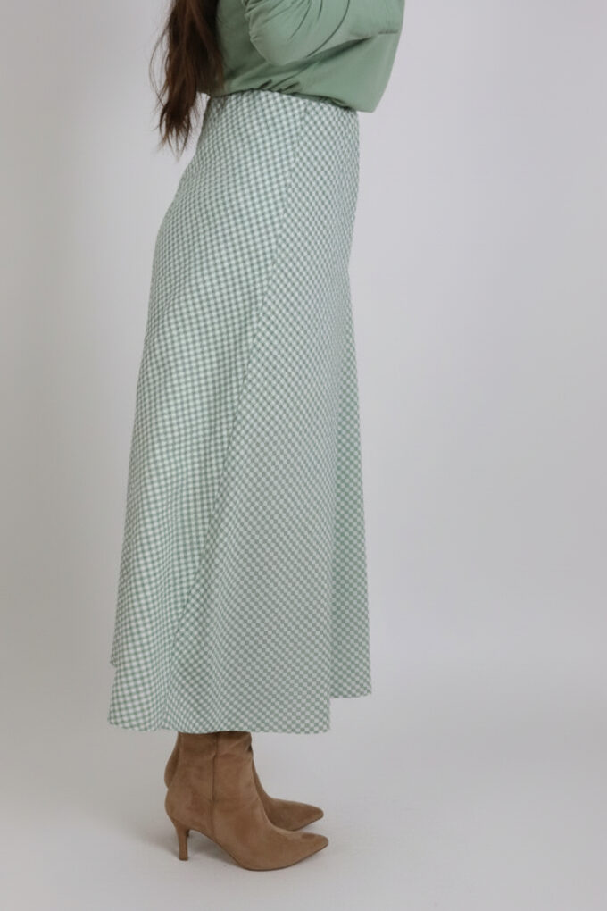 Falda Larga Cuadros