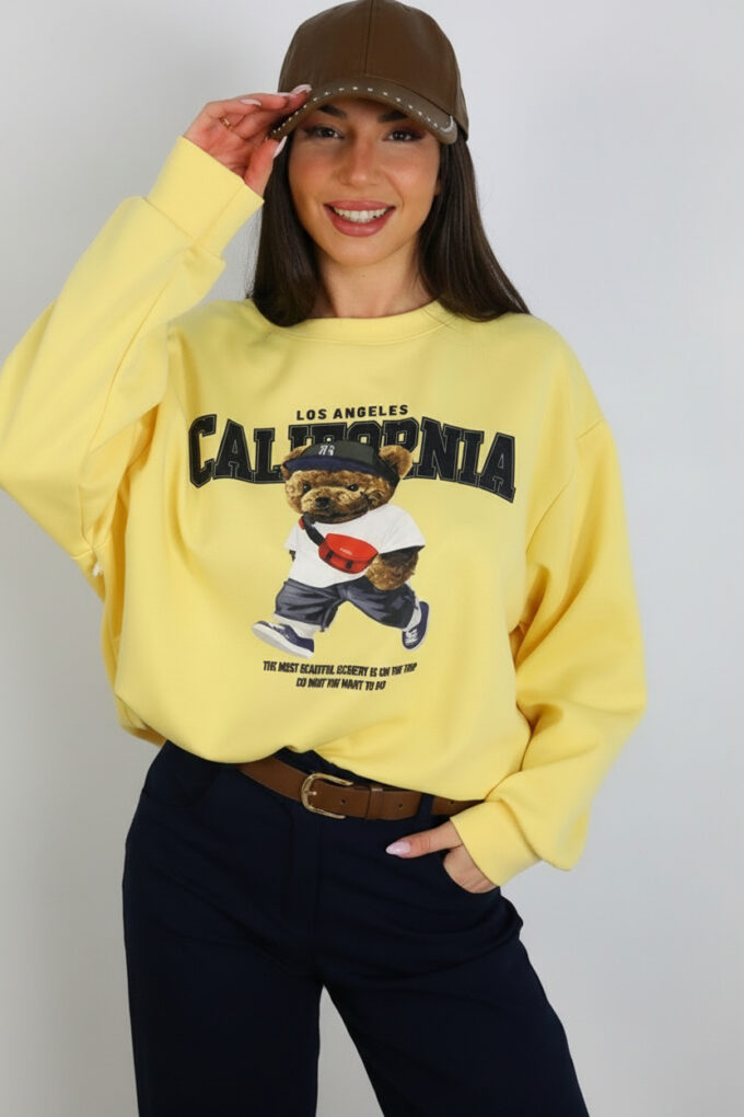 Sudadera Estampada California