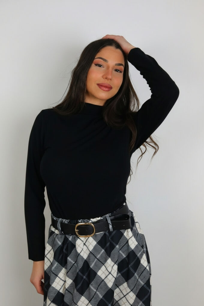 Camiseta Básic Cuello Medio