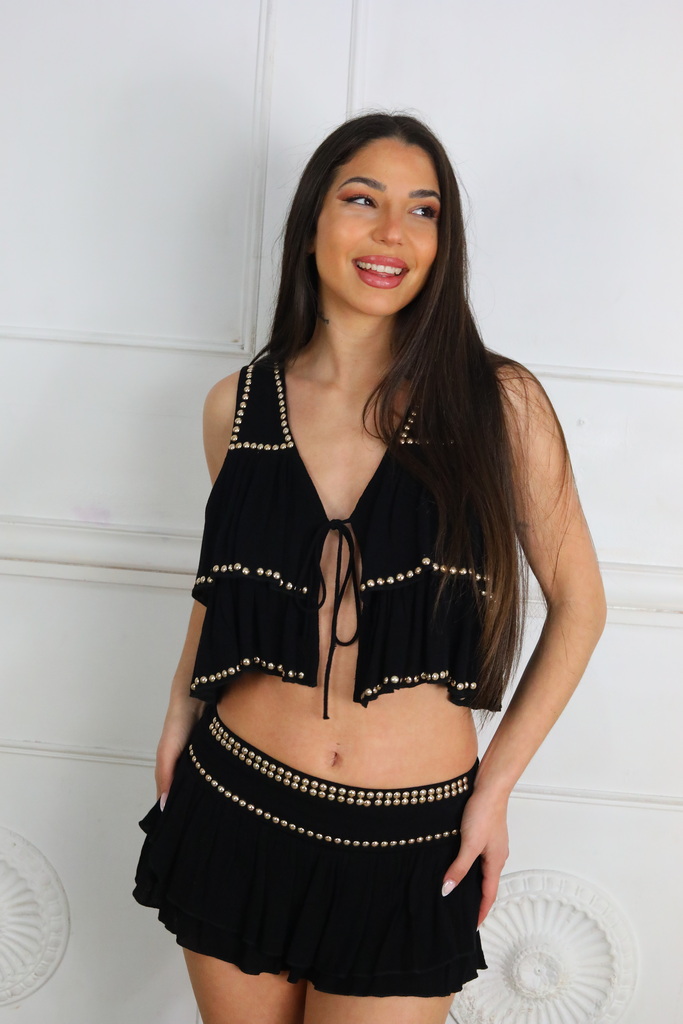 Chaleco Tachuelas Cordón - Imagen 3