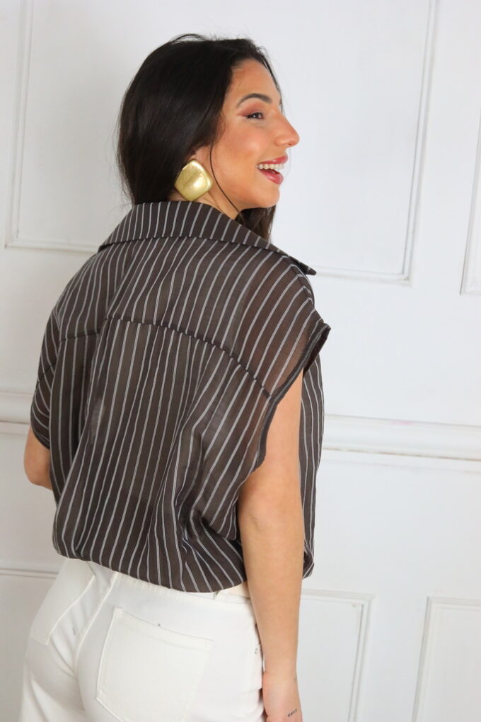 Camisa Con Top Encaje