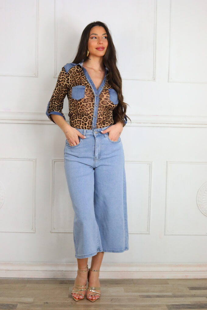 Vaquero Wide Leg Corto